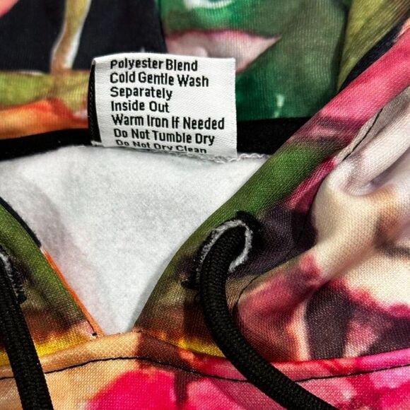 Lunafide Flower Reign Pullover Hoodie and Matching Legging Lounge Set Size S/M - Picture 12 of 12